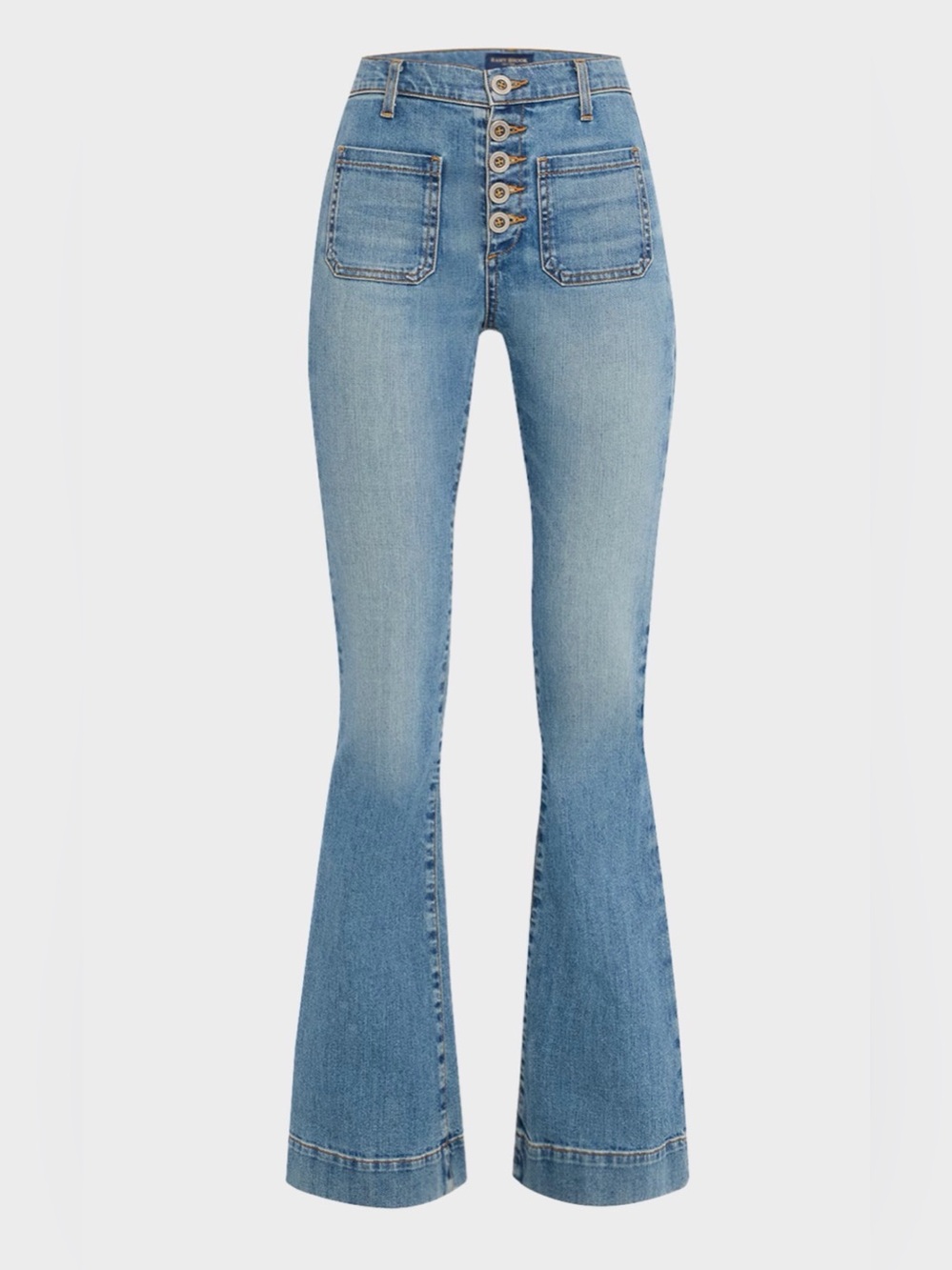 Ramy Brook Cindy High-Rise Flare Jeans Light Wash Sz 25 NWT NEW